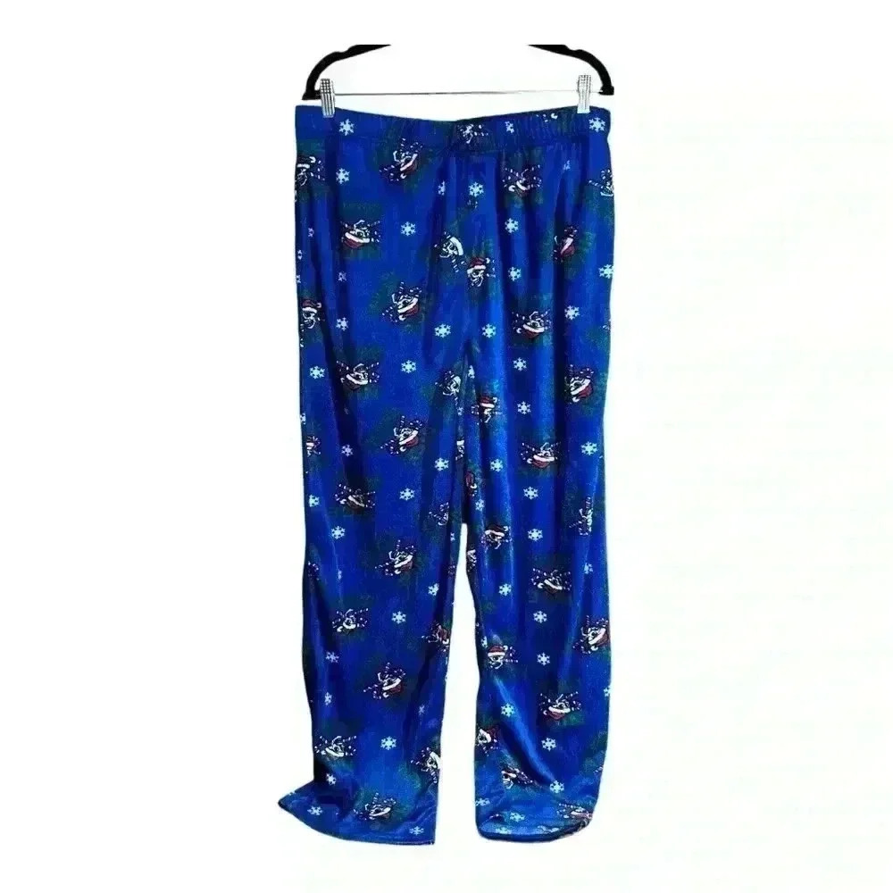 Essential Loungewear Pajama Fleece Pants - Size 2XL Men - Picture 3 of 5